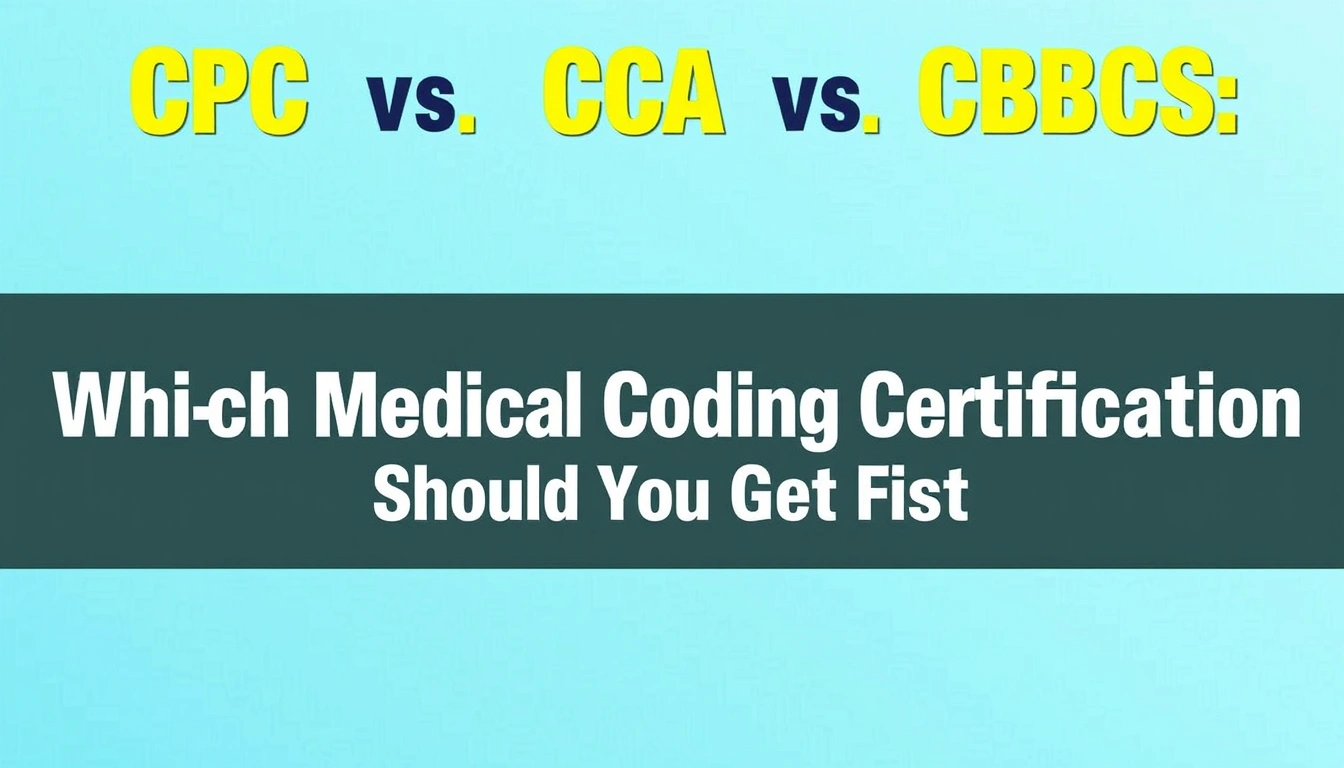 CPC vs CCA vs CBCS: Which Medical Coding Certification Should You Get First CPC vs CCA vs CBCS: Which Medical Coding Certification Should You Get First