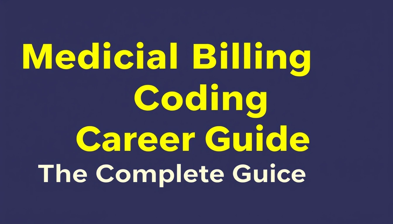 Medical Billing and Coding Career Guide — The Complete Guide Medical Billing and Coding Career Guide — The Complete Guide