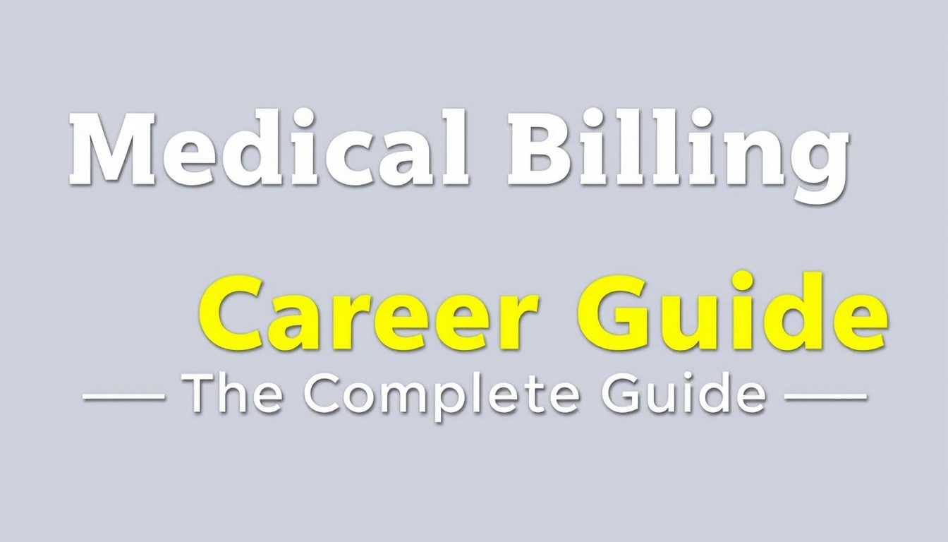 Medical Billing and Coding Career Guide — The Complete Guide Medical Billing and Coding Career Guide — The Complete Guide